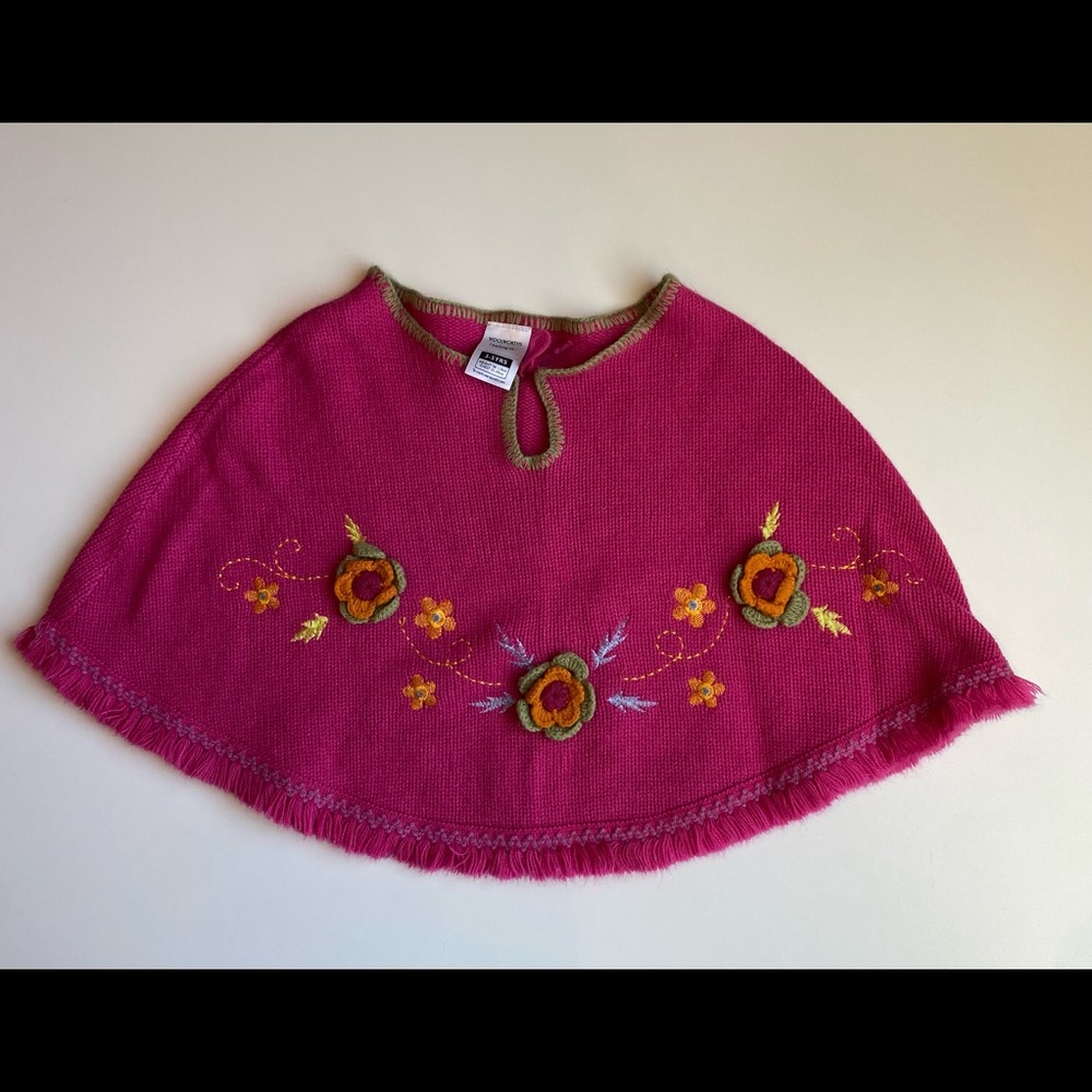 💛Girls Sweater Poncho 💛